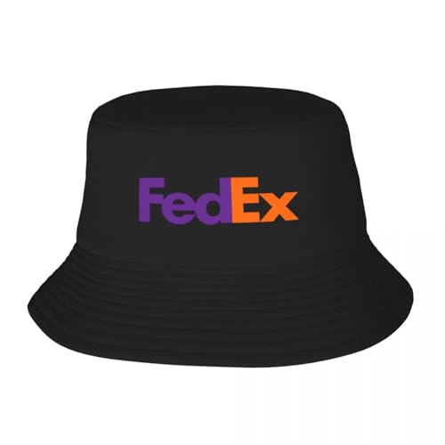 KUGEUII Atmungsaktive Unisex-Baseballkappe aus Reiner Baumwolle New FedEx 2024 EIN Fischerhut für Erwachsene EIN Eimerhut Geschenke von KUGEUII