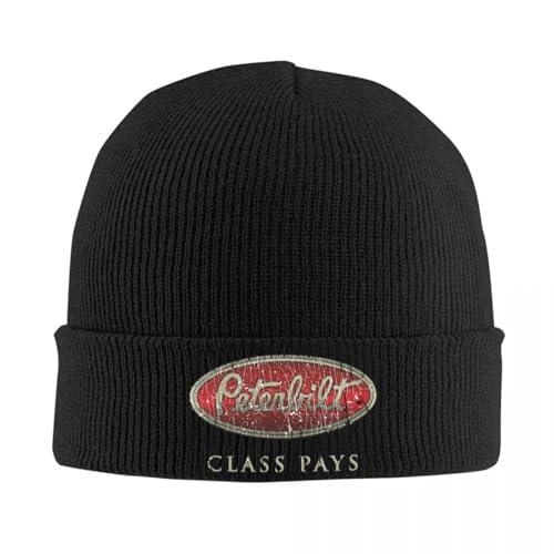 KUGEUII Damen Winter Hüte Thermo Hut Herren Peterbilt Klasse Pays 1939 Warme Strickmütze Mode Haube Hut Herbst Winter Outdoor Mützen Hüte für Unisex Erwachsene Geschenke für Paare von KUGEUII