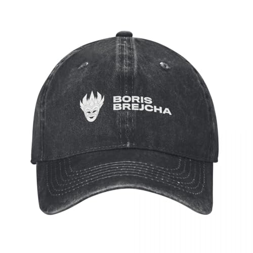 KUGEUII Outdoor Unisex Sport DJ Boris Brejcha 2024 Mode Baseball Cap Baumwolle Hüte Verstellbarer Hut Universal Casual Cap Truck Driver Hut Geschenke von KUGEUII