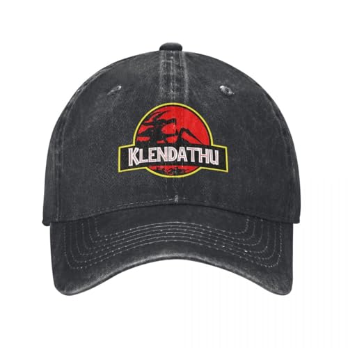 Neutrale atmungsaktive Klendathu Starship Troopers-Baseballkappen aus reiner Baumwolle Vintage-Kopfbedeckung im Distressed-Denim-Stil für Männer und Frauen Sommerkappen personalisierte Geschenke von KUGEUII