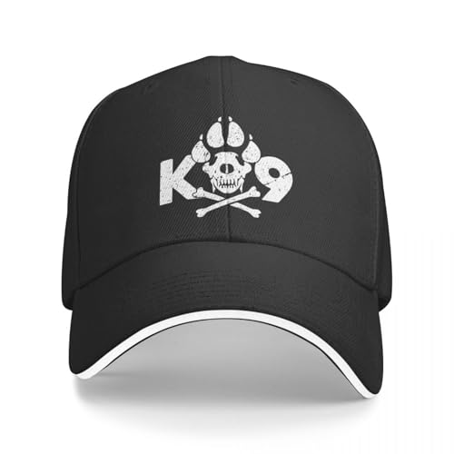 Neutraler Freizeitsport K9 Unit Hundeschädel Mütze Herren Damen Hip Hop Baseballkappen Polyester K 9 Dad Hat Trucker Worker Cap Verstellbare Sportkappe Herbstmode Geschenk Neutraler Freizeitsport K9 Unit Hundeschädel Mütze Herren Damen Hip Hop Baseballkappen Polyester K 9 Dad Hat Trucker Worker Cap Verstellbare Sportkappe Herbstmode Geschenk von KUGEUII