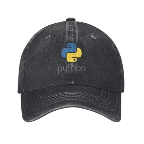 Outdoor Unisex Sport Custom Programmierer Python Symbol Baseball Kappe Unisex Baumwolle Computer Entwickler Programmierung Programmierer Papa Hut Hip Hop Snapback Hüte Geschenke von KUGEUII