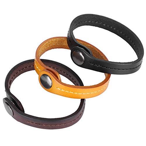 KUIDAMOS 3PCS Lederarmband, Simple Style Snap Button Armband, Hochwertig, Mode, CoolHand Dekoration für Frauen Männer, 8,5 Zoll KUIDAMOS 3PCS Lederarmband, Simple Style Snap Button Armband, Hochwertig, Mode, CoolHand Dekoration für Frauen Männer, 8,5 Zoll von KUIDAMOS