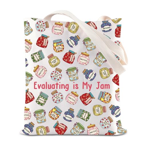 KUIYAI Diagnose Diagnose Tragetasche Diag Psychologe Tasche Diagnostiker Woche Geschenk Evaluating is My Jam, Evaluatingjamts-us, middle von KUIYAI