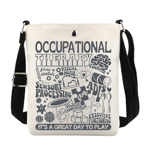 KUIYAI Ergotherapeuten-Geschenk, Ergotherapie-Umhängetasche, OTA-Geschenk, Day to Playotuk, modisch von KUIYAI