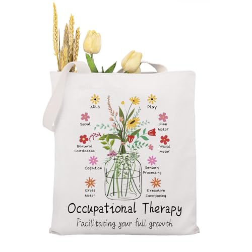 KUIYAI Ergotherapie-Tragetasche, OT-Geschenk, Ergotherapie, Erleichterung Ihres vollen Wachstums, Geschenk für OT-Assistenten, Your Full Growthuk, MIDDLE von KUIYAI