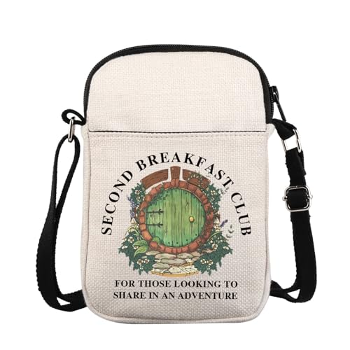 KUIYAI Movie Merchandise Crossbody Bag Second Breakfast Club Messenger Bag Book Literature For Fans, Secondbreakcrossb von KUIYAI