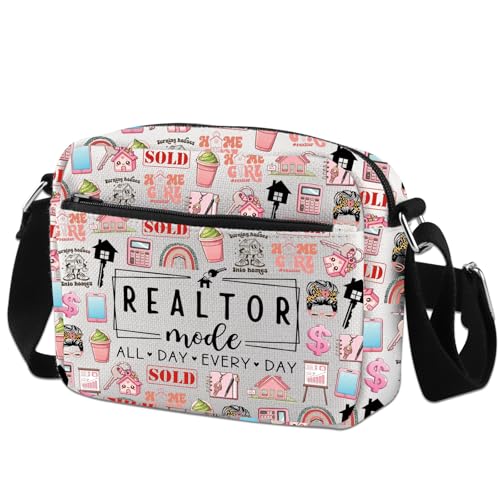 KUIYAI Realtor Umhängetasche Real Estate Team Merchandise Realtor Varsity Crossbody Bag (realtorMode) von KUIYAI