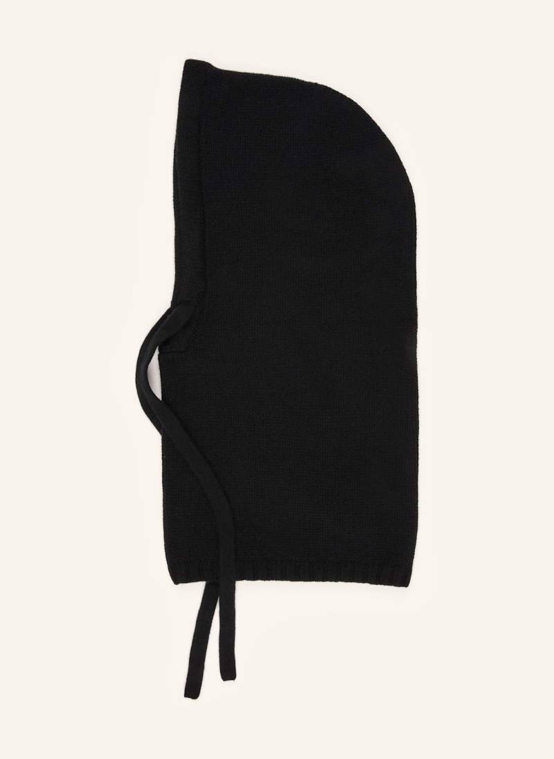 Kujten Cashmere-Mütze Sybel Jersey schwarz von KUJTEN