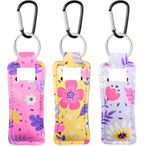 KUKEANVO Chap Stick Holder Keychain Lipgloss or Lipstick Cute Lip Balm Keychain Holder with Clip KUKEANVO Chap Stick Holder Keychain Lipgloss or Lipstick Cute Lip Balm Keychain Holder with Clip von KUKEANVO