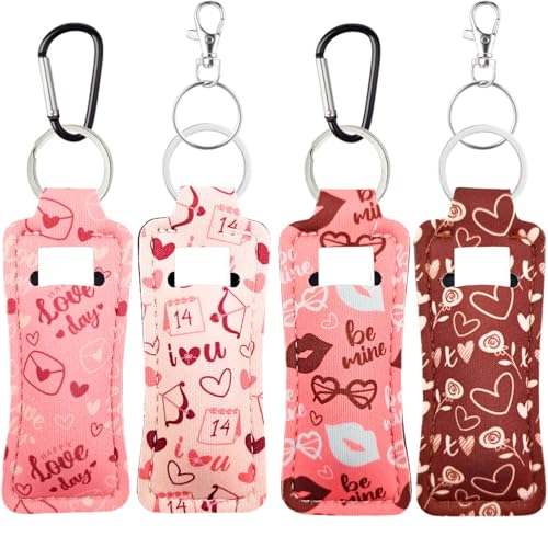 KUKEANVO Chap Stick Holder Keychain Lipgloss or Lipstick Cute Lip Balm Keychain Holder with Clip KUKEANVO Chap Stick Holder Keychain Lipgloss or Lipstick Cute Lip Balm Keychain Holder with Clip von KUKEANVO