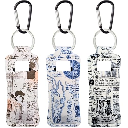 KUKEANVO Chapstick Holder Keychain Lipgloss or Lipstick Cute Lip Balm Keychain Holder with Clip KUKEANVO Chapstick Holder Keychain Lipgloss or Lipstick Cute Lip Balm Keychain Holder with Clip von KUKEANVO