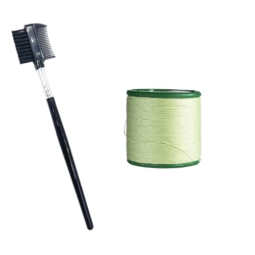 KULIA® Augenbrauen-Wimpernbürste Kamm Make-up-Tool indisches Schönheitsprodukt Gesichtspflege Augenbrauenbürste 3er-Set Damen-Modeaccessoires Make-up-Pinsel-Set waschbar von KULIA