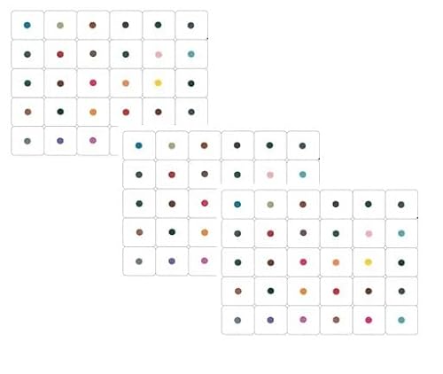 KULIA® Multi-Bindi-Tattoo-Aufkleber Stirn-Tikka Gesichtsedelsteine 4 Pakete indischer Bindi-Stirnaufkleber Damen-Bindi Bollywood-Party kleine Größe Damen-Bindi ethnischer Tikka Gesichtsjuwelen von KULIA