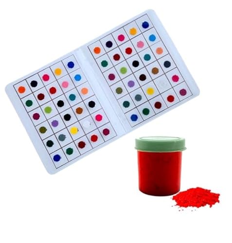 KULIA® indisches Bindi Stirntattoo-Aufkleber rotes Bindi 6 Pakete Bindi-Punkte Tattoo-Aufkleber Bindi Tikka Bollywood-Party gemischte Größe Stirnaufkleber indischer ethnischer Schmuck für Frauen von KULIA