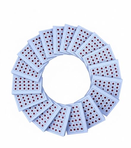 KULIA Kastanienbraunes Bindi mit runden Punkten Stirn-Tikka 24 Packungen Bindi-Set in verschiedenen Größen Damen-Accessoires indisches Bindi Hochzeits-Tikka Braut-Bindi Gesichtsschmuck von KULIA