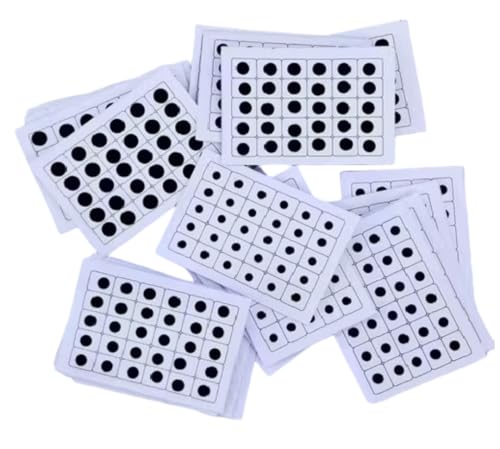 KULIA Runde Bindi-Tattoos mit schwarzen Punkten 6er-Pack Damen-Bindi Braut-Accessoires Beauty-Artikel Bollywood-Party Bindi-Set in verschiedenen Größen Modeschmuck Gesichtsschmuck von KULIA