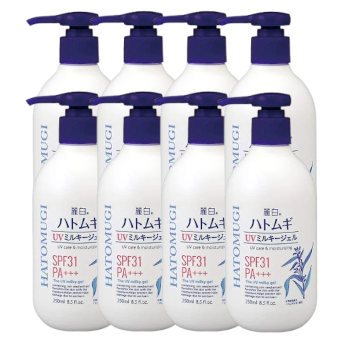 KUMANO COSME - Reihaku Hatomugi UV Milky Gel SPF31 PA+++ - 250g (8ea) Set von KUMANO COSME