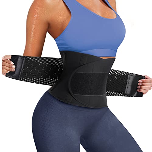 KUMAYES Damen Bauchweggürtel Waist Trainer Bauchweggürtel Sport Korsett Unterbrust Corsage Taillenformer Bauchgürtel für Herren und Damen von KUMAYES