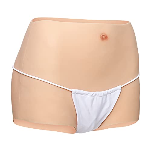 KUMIHO Crossdresser Silikon Höschen Hosen Camel Toe Gaff Slip für Transgender Transvestit CD - Vierte Generation Farbe No.1 Basisversion von KUMIHO