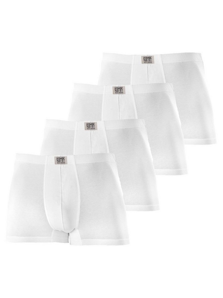 KUMPF Retro Pants 4er Sparpack Herren Pants Bio Cotton (Spar-Set, 4-St) hohe Markenqualität von KUMPF