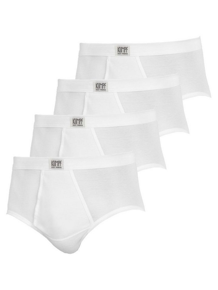 KUMPF Slip 4er Sparpack Herren Slip Masterclass (Spar-Set, 4-St) mit eingriff von KUMPF