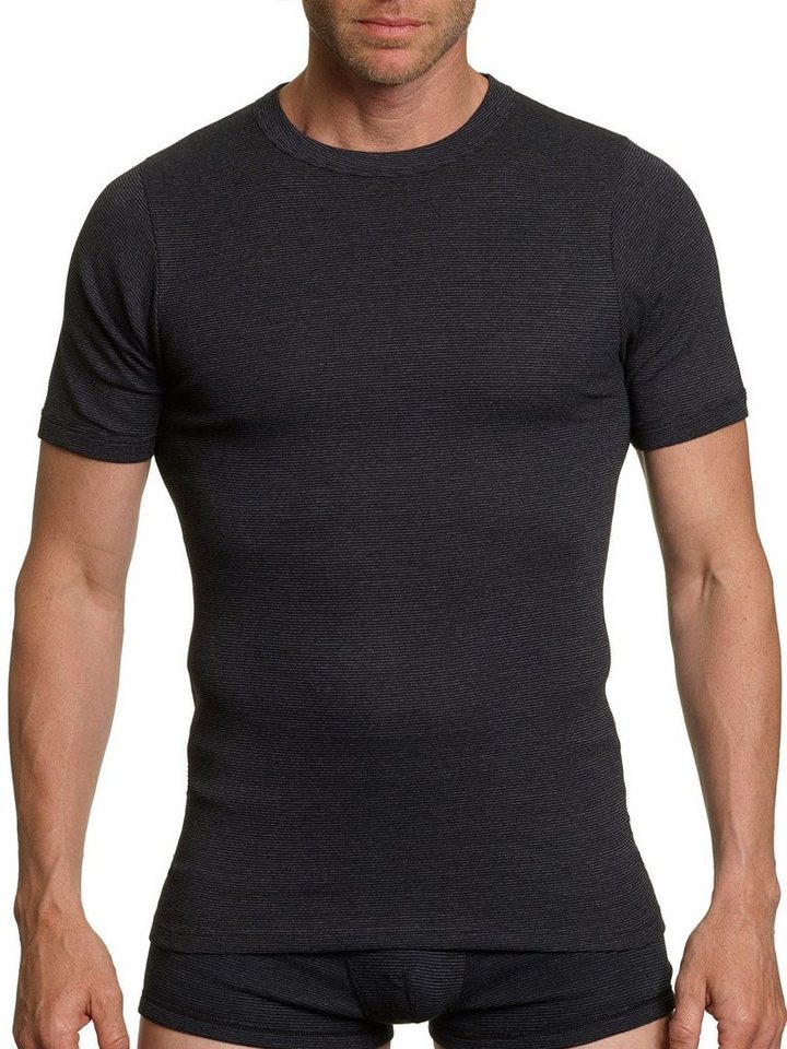 KUMPF Unterziehshirt Herren T-Shirt 1/2 Arm Klimafit (Stück, 1-St) Materialmix von KUMPF