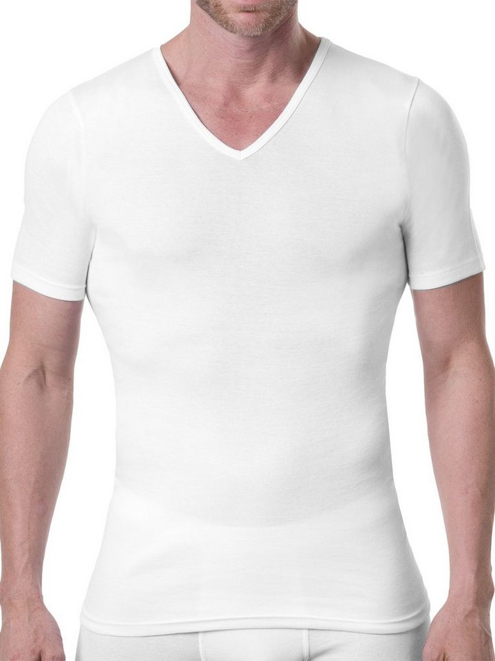 KUMPF Unterziehshirt Herren T-Shirt 2er Pack Bio Cotton (Packung, 2-St) hohe Markenqualität von KUMPF
