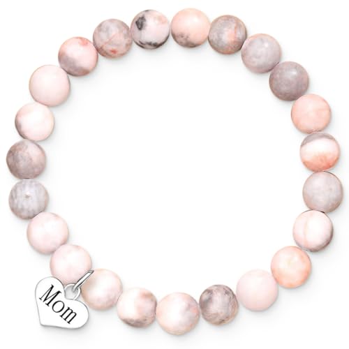 KUMSODE Mum Armband Armband Natursteine Frau Idee Original Geschenk Geschenke Mama Weihnachten Frau Geburtstagsgeschenk Armband Geschenk für Mutter Geschenke für Mama Geschenk zum Muttertag von KUMSODE