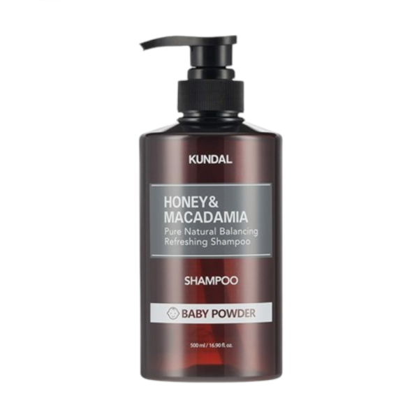 KUNDAL - Honey & Macadamia Nature Shampoo - 500ml - Baby Powder von KUNDAL