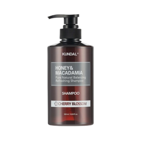 KUNDAL - Honey & Macadamia Nature Shampoo - 500ml - Cherry Blossom von KUNDAL