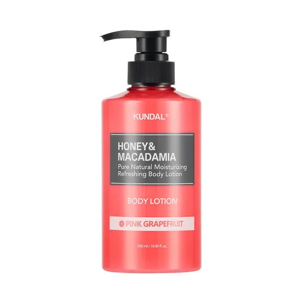 KUNDAL - Honey & Macadamia Pure Body Lotion - 500ml - Pink Grapefruit von KUNDAL