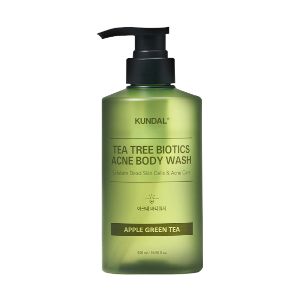 KUNDAL - Tea Tree Biotics Acne Body Wash - 500ml - Apple Green Tea von KUNDAL
