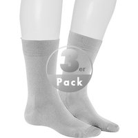 KUNERT Men Herren Socken Grau Baumwolle unifarben von KUNERT Men