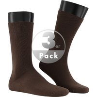 KUNERT Men Herren Socken braun Mikrofaser unifarben von KUNERT Men