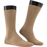 KUNERT Men Herren Socken beige Baumwolle unifarben von KUNERT Men