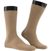 KUNERT Men Herren Socken beige Baumwolle unifarben von KUNERT Men