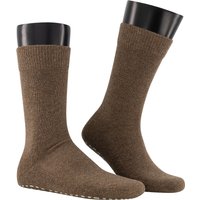 KUNERT Men Herren Socken beige Kashmere-Wolle unifarben von KUNERT Men