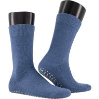 KUNERT Men Herren Socken blau Kashmere-Wolle unifarben von KUNERT Men