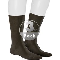 KUNERT Men Herren Socken braun Mikrofaser/Funktion unifarben von KUNERT Men