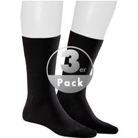 KUNERT Men Herren Socken schwarz Baumwolle unifarben von KUNERT Men