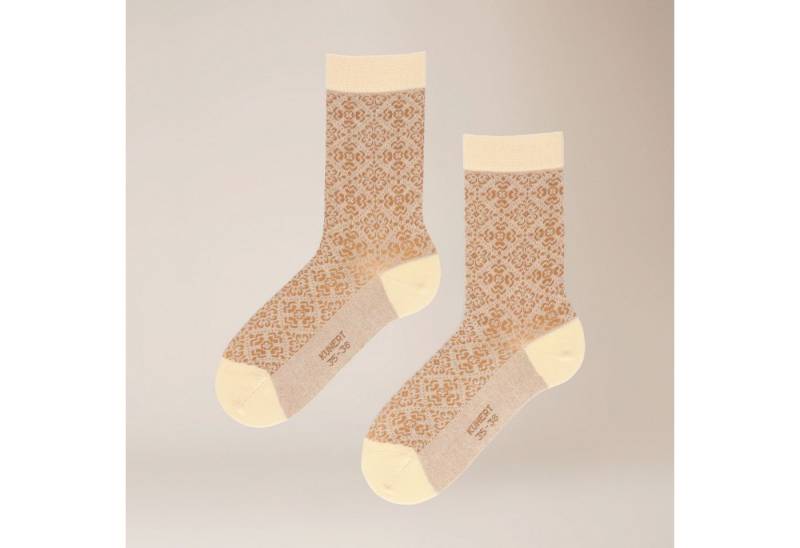 KUNERT Basicsocken Allover Flower (1-Paar) Socken mit Blumen-Muster von KUNERT