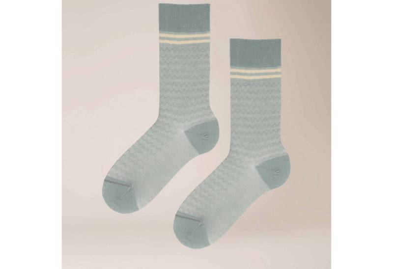 KUNERT Basicsocken Arrow Graphic (1-Paar) Socken mit feinem Zig-Zag-Muster von KUNERT