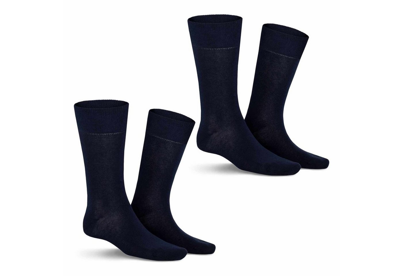 KUNERT Basicsocken COMFORT COTTON 2-PACK (2-Paar) Herren Socken im Doppelpack mit hohem Baumwoll-Anteil von KUNERT