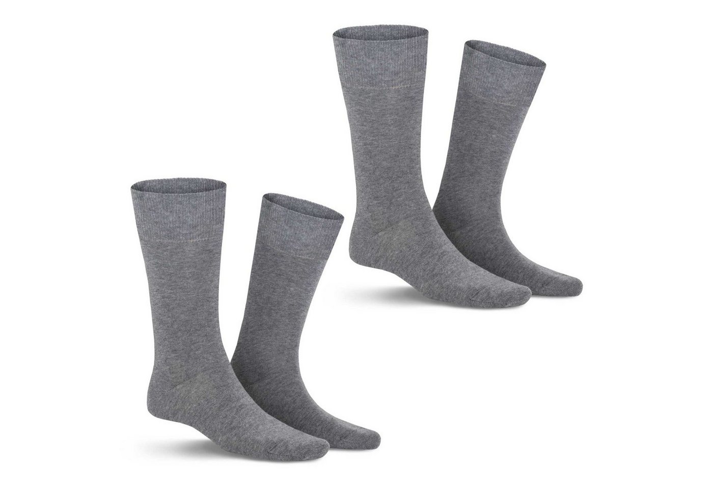 KUNERT Basicsocken COMFORT COTTON 2-PACK (2-Paar) Herren Socken im Doppelpack mit hohem Baumwoll-Anteil von KUNERT