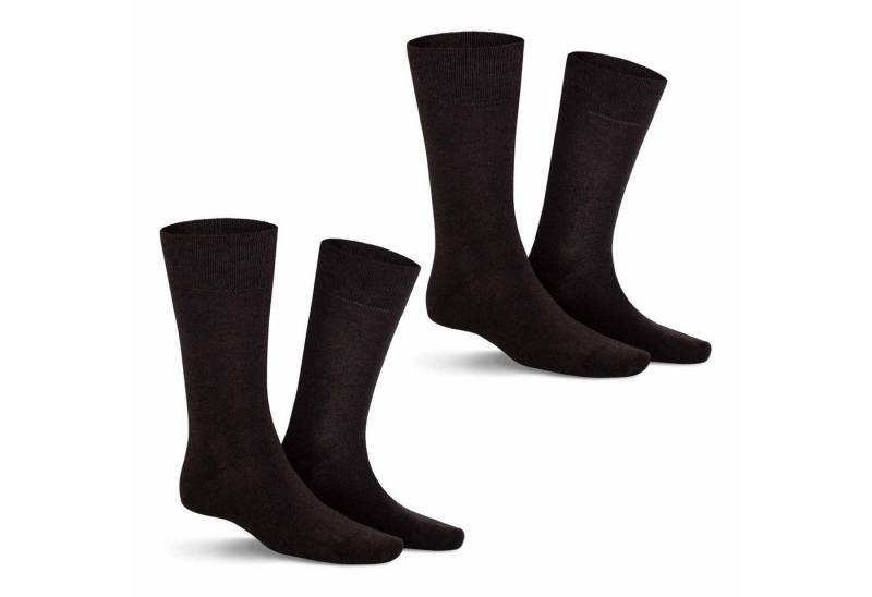 KUNERT Basicsocken Comfort Cotton 2-Pack (2-Paar) Herren Socken im Doppelpack mit hohem Baumwoll-Anteil von KUNERT