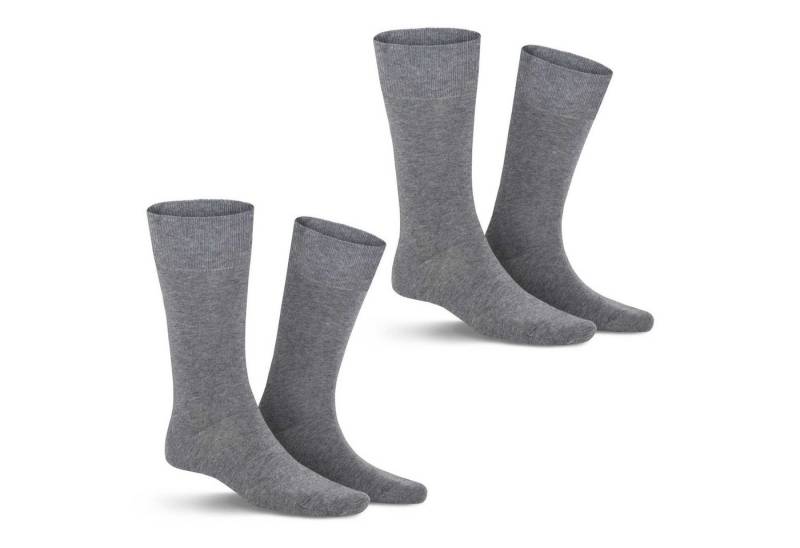 KUNERT Basicsocken Comfort Cotton 2-Pack (2-Paar) Herren Socken im Doppelpack mit hohem Baumwoll-Anteil von KUNERT