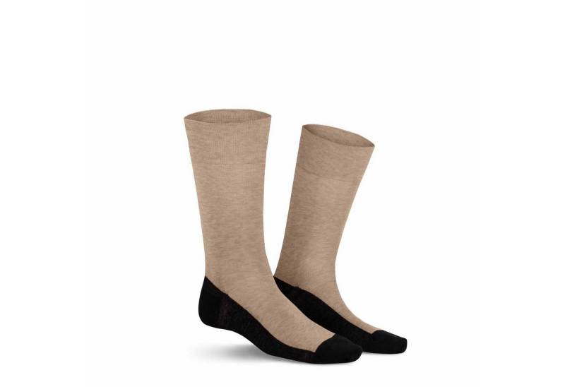 KUNERT Basicsocken George (1-Paar) Herren Socken aus feiner Baumwolle mit Funktionssohle von KUNERT
