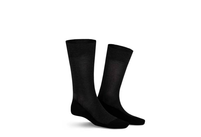 KUNERT Basicsocken George (1-Paar) Herren Socken aus feiner Baumwolle mit Funktionssohle von KUNERT