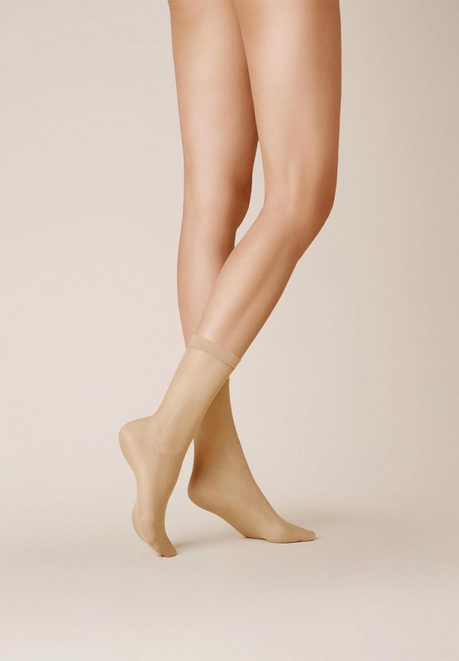 KUNERT Basicsocken Raffinesse Net (1-Paar) Söckchen aus feinem Netz von KUNERT